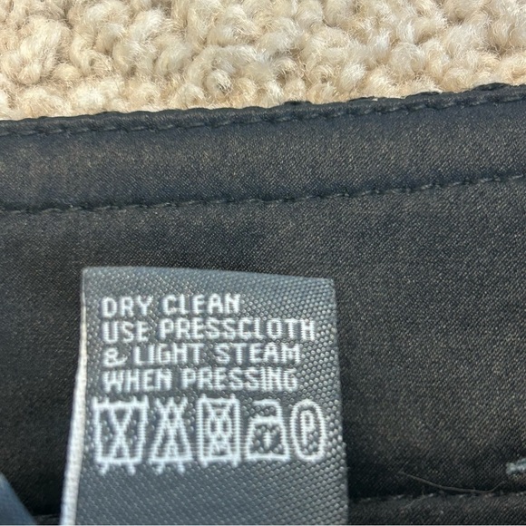 CARLISLE Per Se black white tweed front pleat mini skirt Sz 10 NWOT - Picture 10 of 14